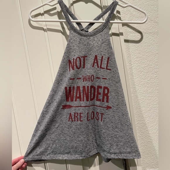 Stranded Racerback Tank Top, Size XS - Picture 1 of 6